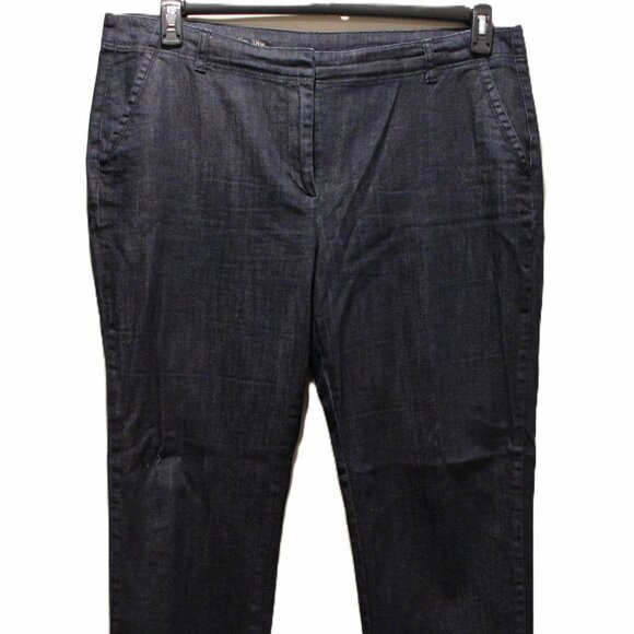 NWOT: Talbots W-Heritage Dark Wash Denim - Sz 18 - Picture 1 of 6